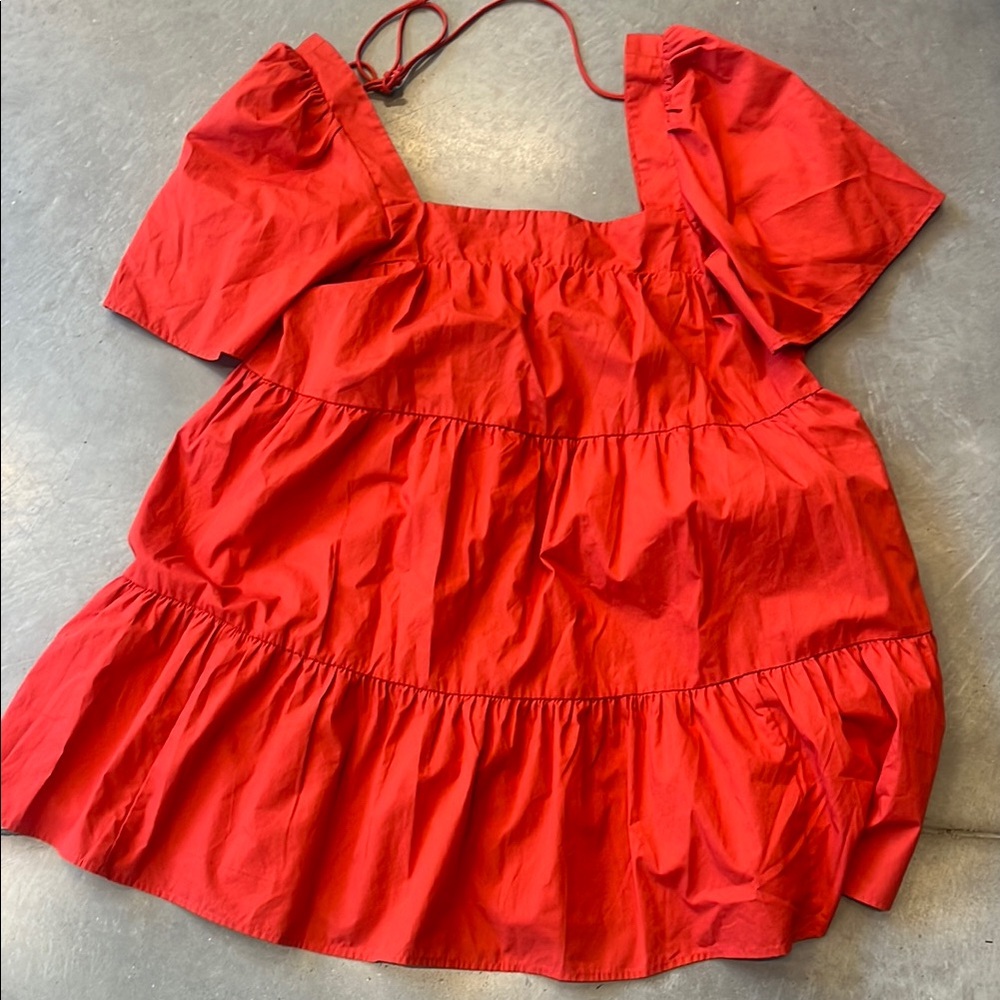 Abercrombie & Fitch Red Dress